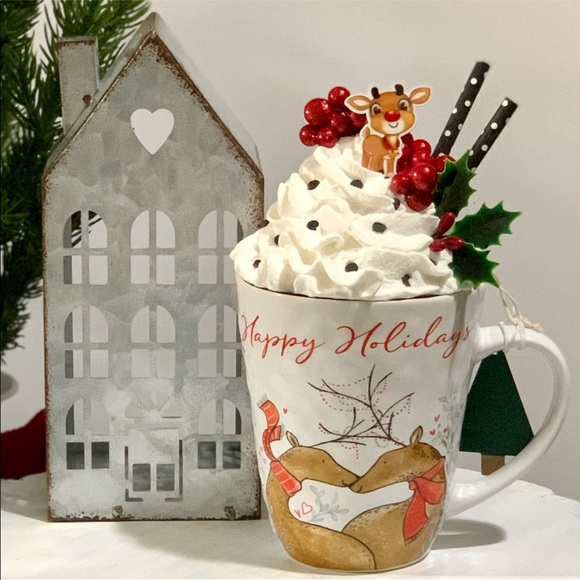 Hand Crafted Other - Handmade Mug Topper with Mug.